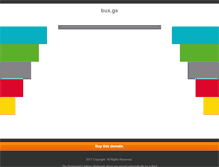 Tablet Screenshot of bux.gs